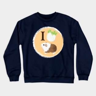 I Love Guinea Pigs II Crewneck Sweatshirt